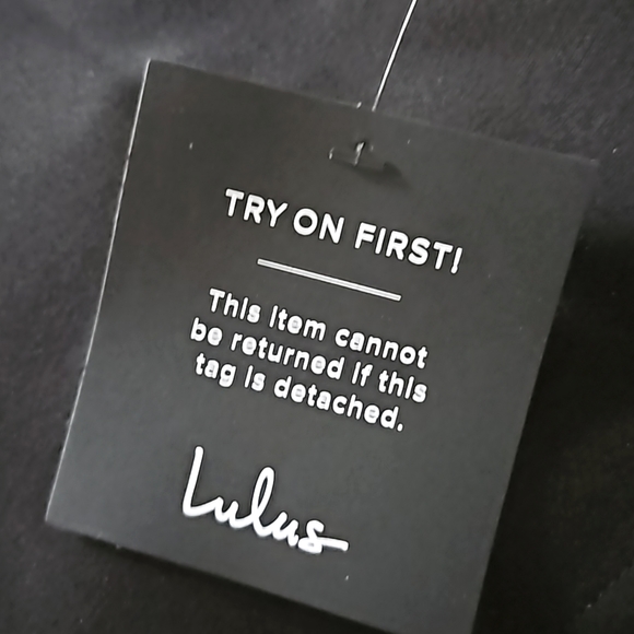 NWT Lulus Bottle Service Energy Black Mesh Bustier Bodycon Stretchy Mini Dress - Picture 4 of 5